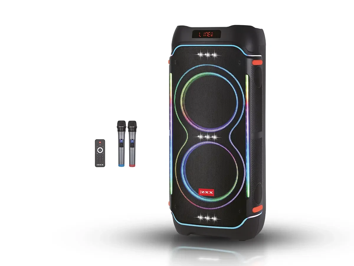 Акустическая переносная колонка ZXX-5520 100Вт 2x10