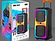 Акустична переносна колонка NDR-1097 2x8" TWS/FM/USB/TF/BT/LED/REC/ДК/MIC 1шт 6434, фото 4