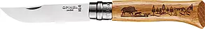 Ніж Opinel №8 VRI "Кабан", дуб к:natural