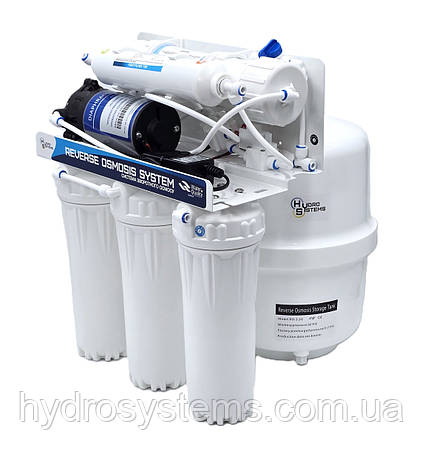 Система зворотного осмосу 50G-16JG STANDART з помпою, фото 1