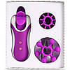 Стимулятор з імітацією оральних ласк FeelzToys — Clitella Oral Clitoral Stimulator Purplе, фото 6
