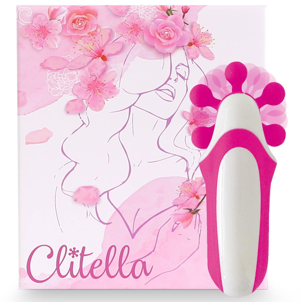 Стимулятор з імітацією оральних ласк FeelzToys — Clitella Oral Clitoral Stimulator Pink