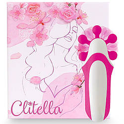 Стимулятор з імітацією оральних ласк FeelzToys — Clitella Oral Clitoral Stimulator Pink