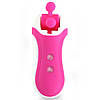 Стимулятор з імітацією оральних ласк FeelzToys — Clitella Oral Clitoral Stimulator Pink, фото 3