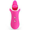 Стимулятор з імітацією оральних ласк FeelzToys — Clitella Oral Clitoral Stimulator Pink, фото 4