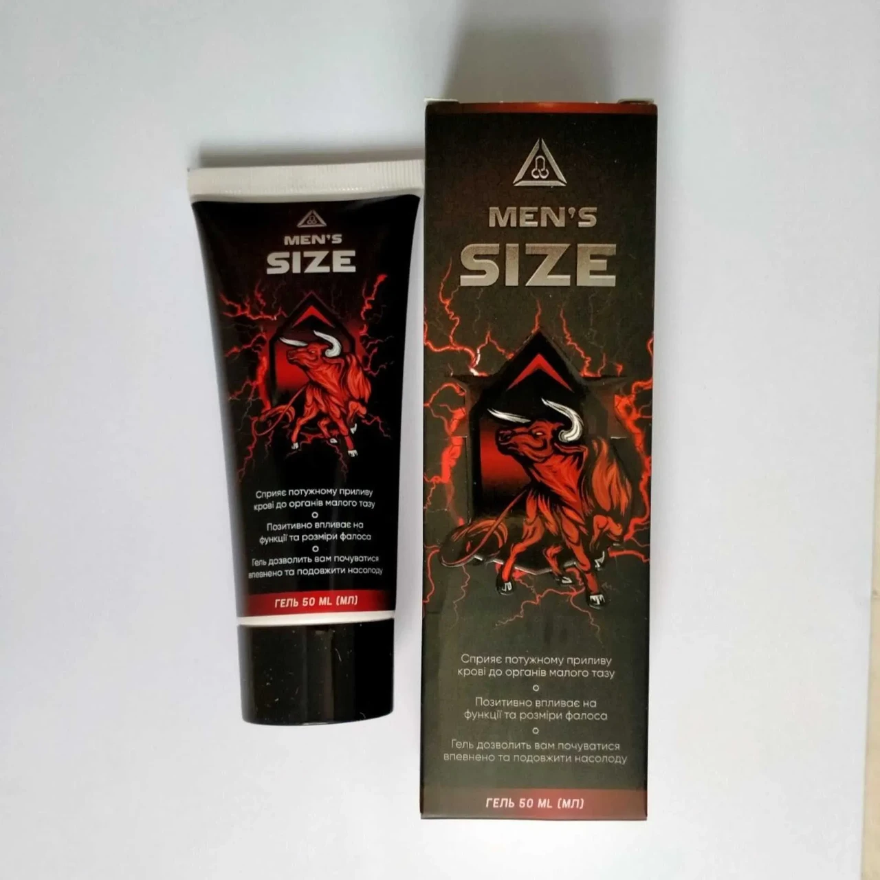 Men's size гель. Офіційний сайт Менс сайз гель.