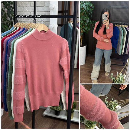 Розкішний жіночий светр, тканина "В'язка" 48/50, 52/54 розмір 48/50, фото 1