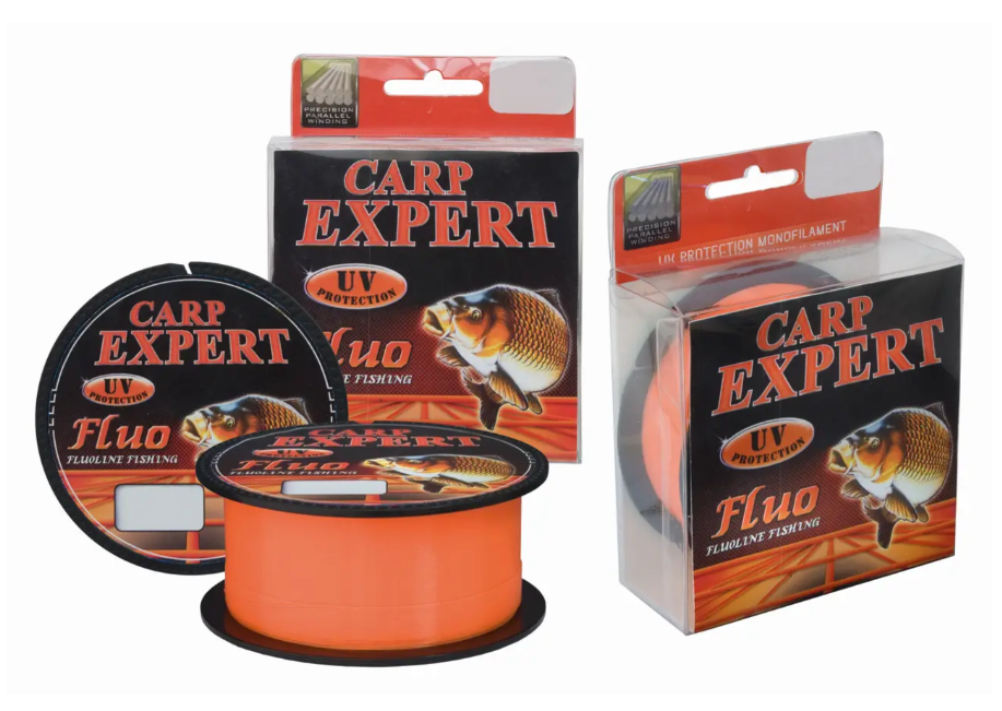 Лісочка Carp Expert UV Fluo Orange 0.25 мм, 300 м жилка