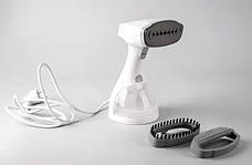 Вертикальний відпарювач ручний Grunhelm GHS1509 парова праска для одягу 1500 Вт 300 мл 25 г/хв Білий, фото 4