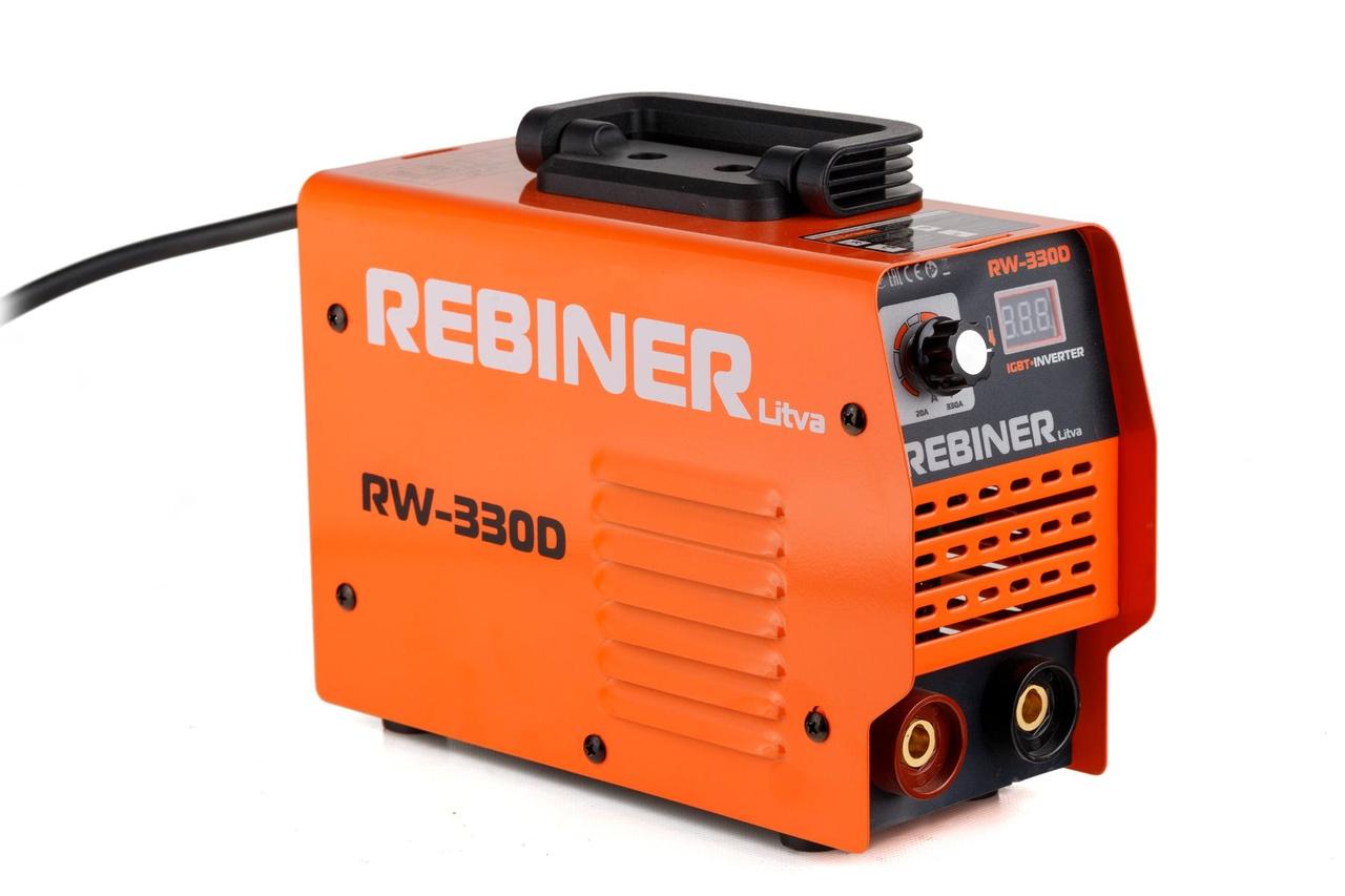 Інверторний зварювальний апарат Rebiner RW-330D, фото 1