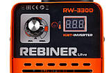 Інверторний зварювальний апарат Rebiner RW-330D, фото 4