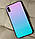 Чохол скляний для iPhone XS Max - Gradient Glass Case, Purple-Blue, фото 3