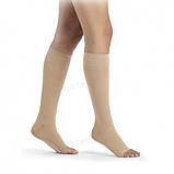 Гольфи компресійні унісекс Essential CLASSICAL 1 клас компресії 18-21 мм рт ст відкритий носок Sigvaris, фото 2