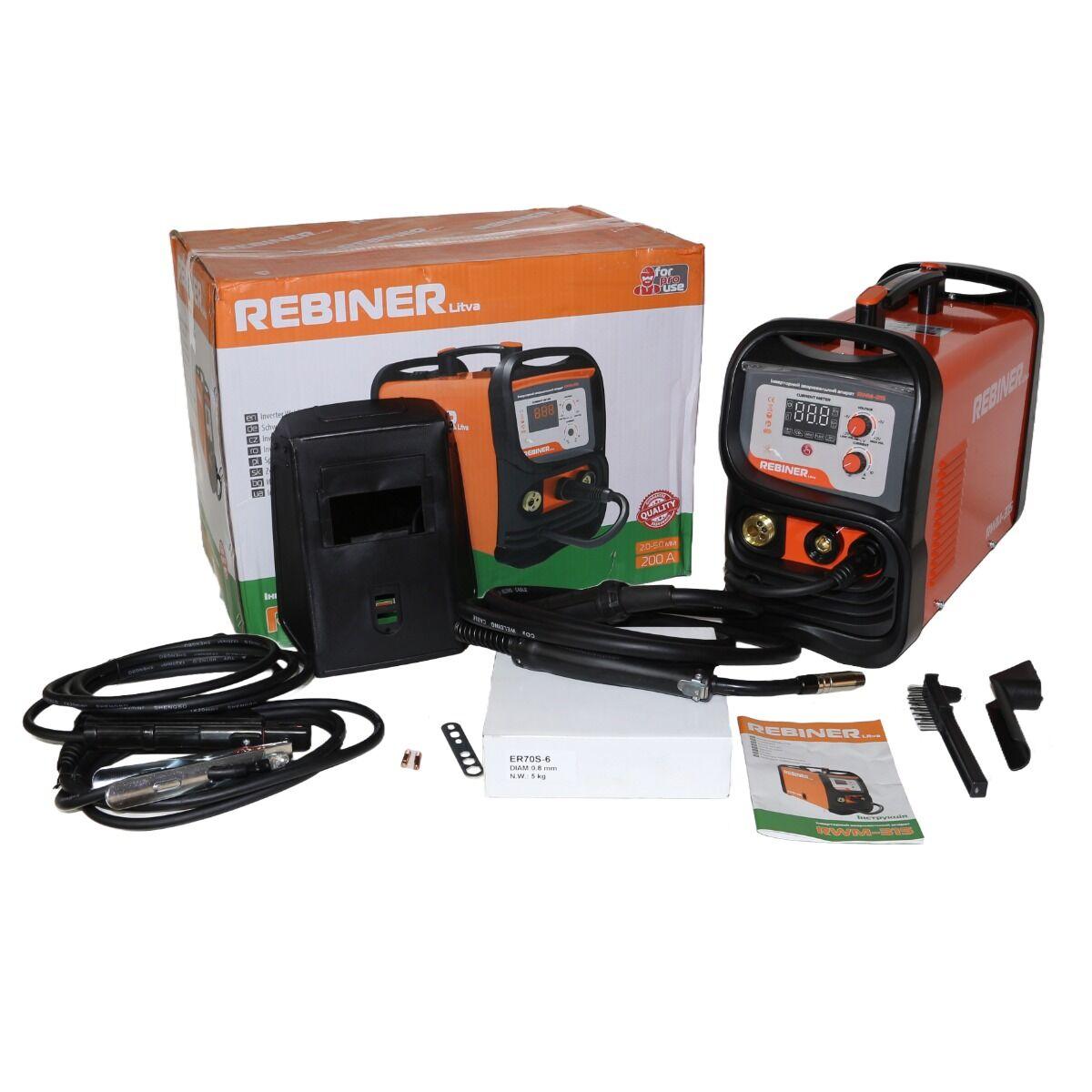 Зварювальний напівавтомат Rebiner RWM-315, фото 1