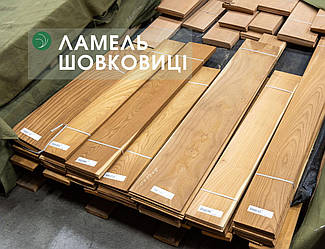 Пиляний шпон шовковиці (ламель) 4,5 мм / I ґатунок / від 2,1 до 3,1 м