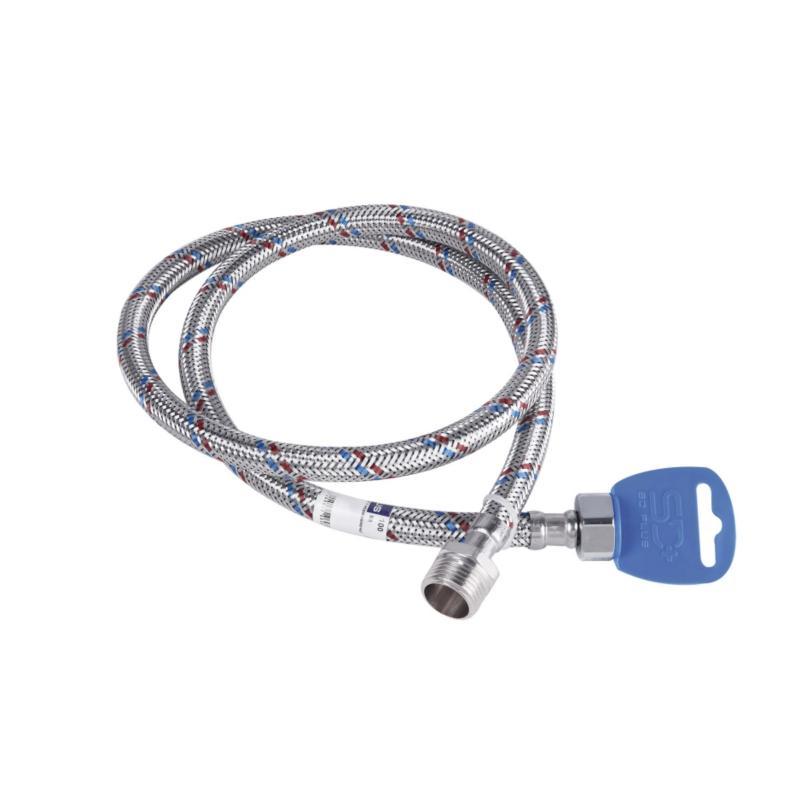 Гнучка підводка для води SD Plus 100 см ГШ SD398W100, фото 1