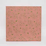 Коробка для віночків та декоративних виробів 360*360*120 бурий картон, фото 2