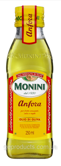 Олія оливкова Monini Anfora 250 мл. Італія