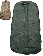 Спальний мішок зимовий Олива з чохлом Піксель ВСУ Gore-tex, 210x110 см