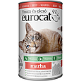 Корм вологий EuroCat Beef для котів шматочки в желе з яловичиною 415 г, фото 3