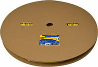 Ø6/3мм Термоусаджувальна трубка жовта (100м) [A0150040684] АСКО