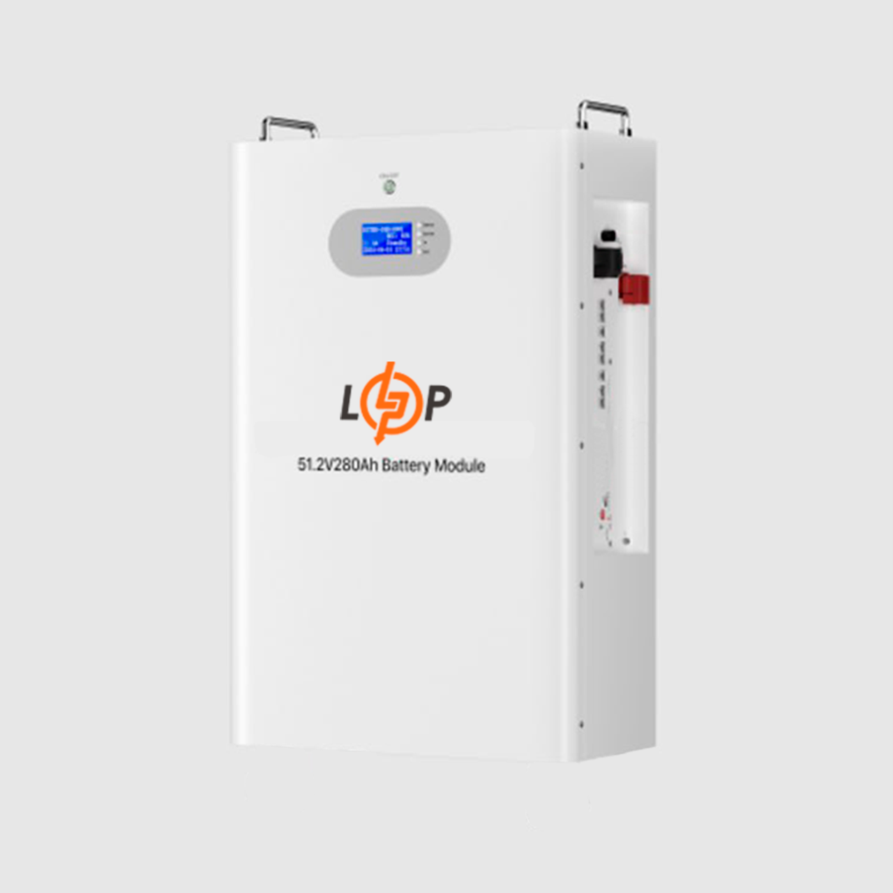 Акумулятор LP LiFePO4 51,2V - 280 Ah (14336 Wh) (Smart BMS 200A) с LCD AB RS485/CAN