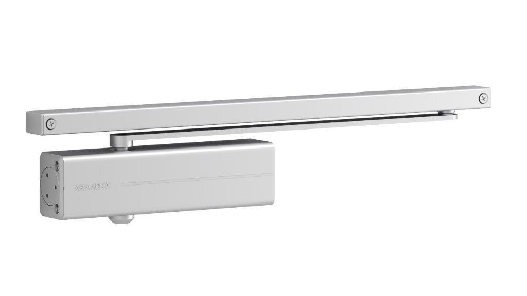 Дотягувач з шиною срібло EV1ASSA ABLOY DC135