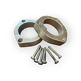 Проставки передніх стійок 30 мм Шкода Фабія / Skoda Fabia 1999-2007г, фото 4