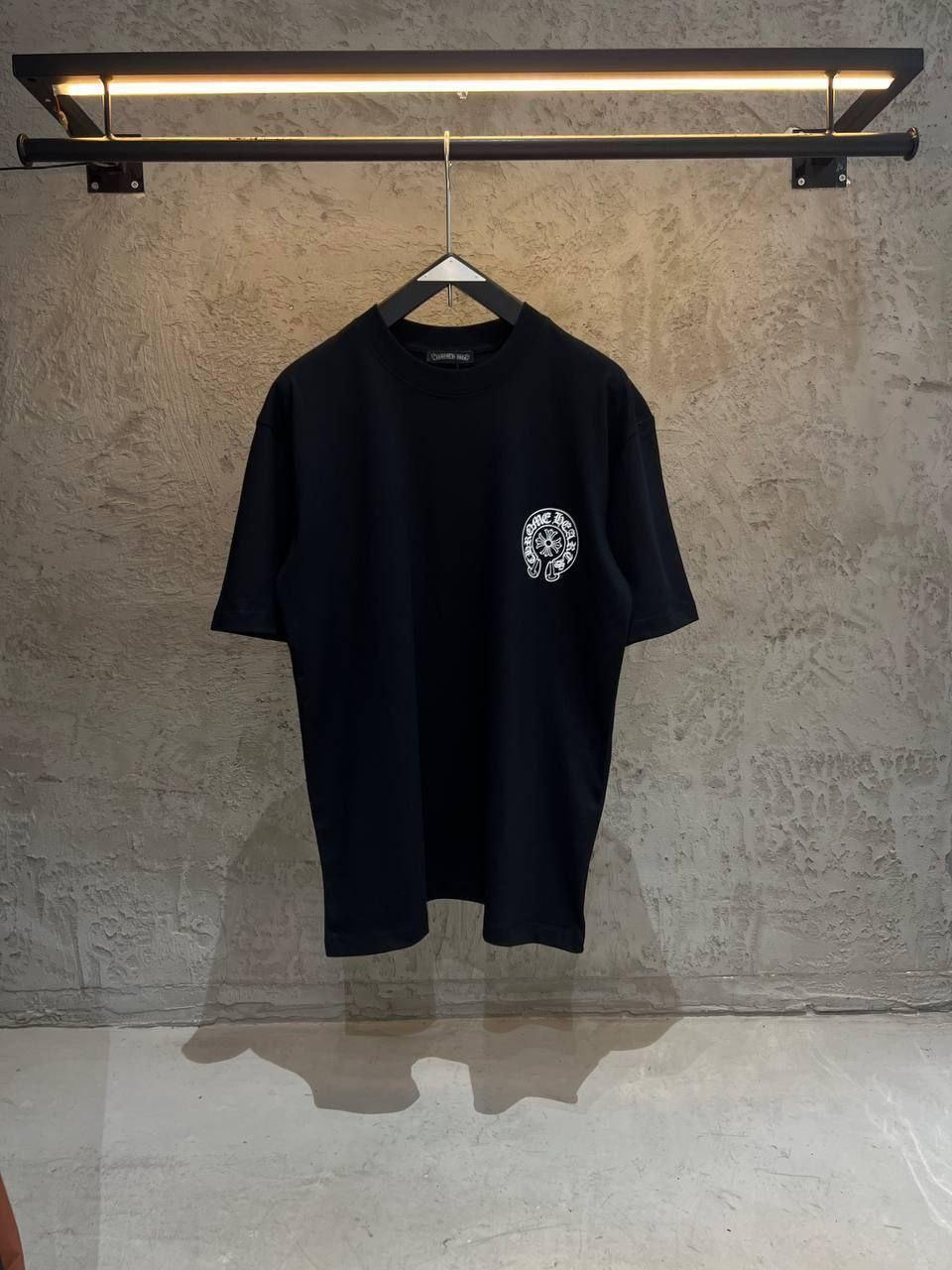 Чоловіча футболка Chrome Hearts CK8856 чорна