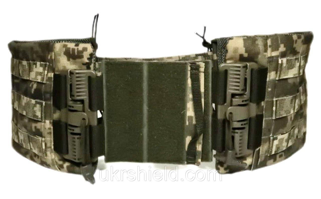 Бокові камербанди 15×35 | Піксель ММ14 | Ukr shield