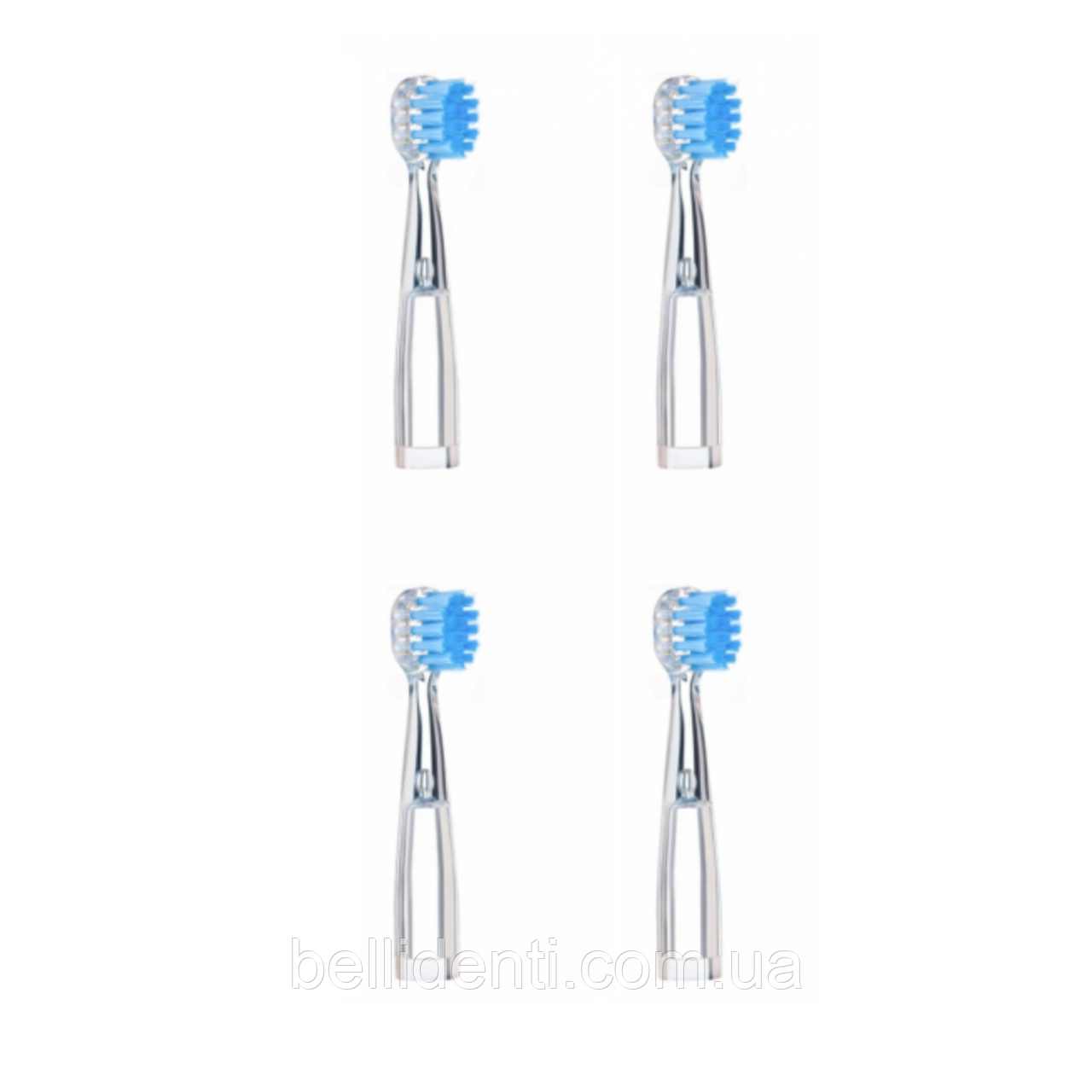Змінні насадки для дитячої зубної щітки Medica+ Kidsbrush 2.0 blue, 4 шт