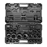Набір інструментів ударних 26 од. 3/4", 1" (12гр.) JCB Tools JCB-68262-9MPB, фото 4