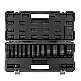 Набір головок ударних глибоких 1/2", 15 од. (12-гр.) (10-36 мм), фото 4