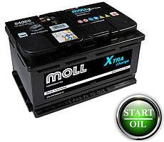 АКБ MOLL 85Ah 800A X-TRA Charge