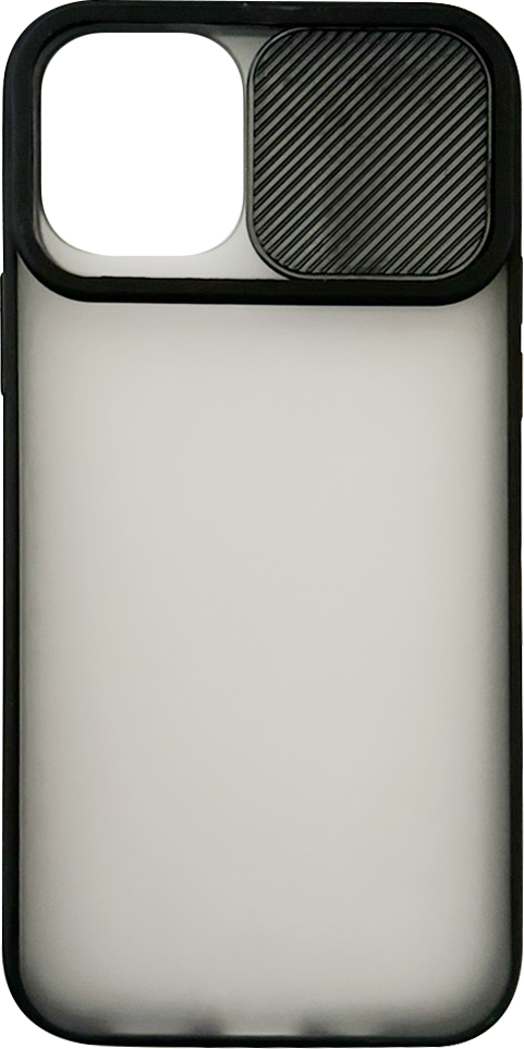 Накладка iPhone 12/12 Pro black bamper Camera Air