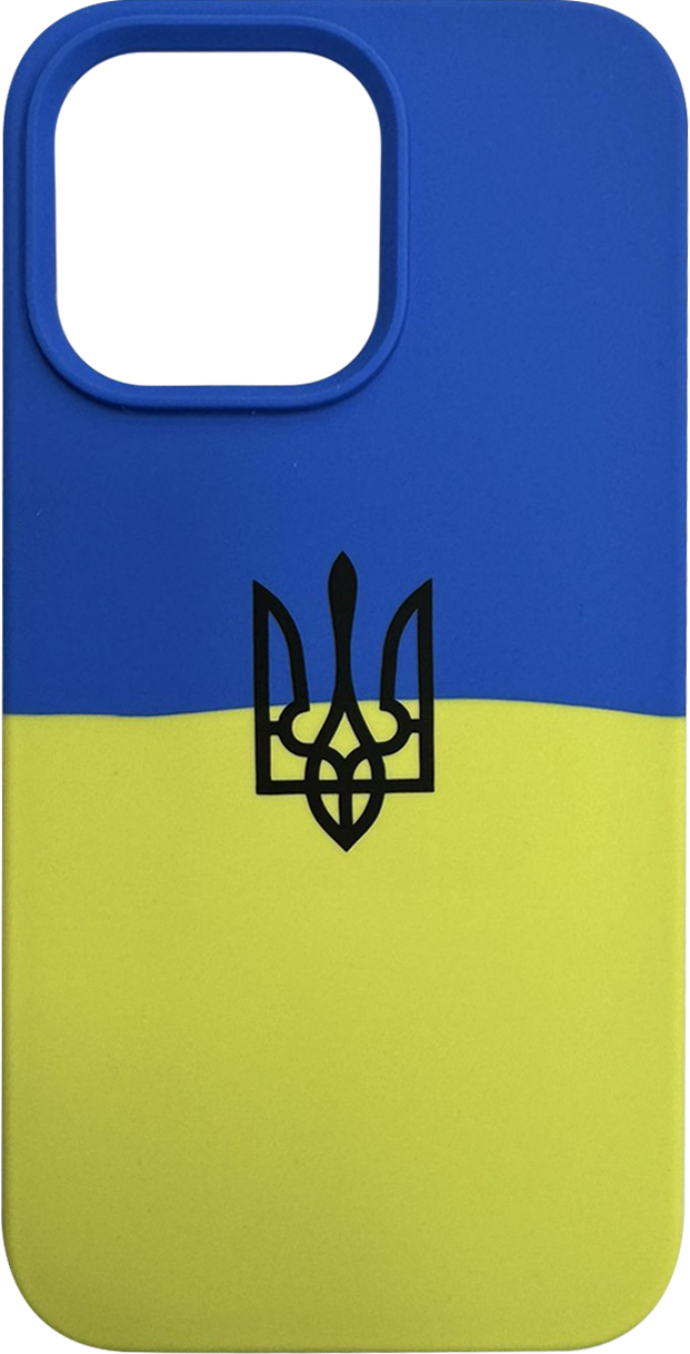 Накладка iPhone 13 Pro blue/yellow Ukraine Case
