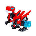 Динозавр-трансформер Dinoster Quantom Heroes Dinocubes - Красный Раптор-бот EU580840-1, фото 3