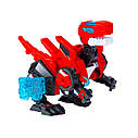 Динозавр-трансформер Dinoster Quantom Heroes Dinocubes - Красный Раптор-бот EU580840-1, фото 6