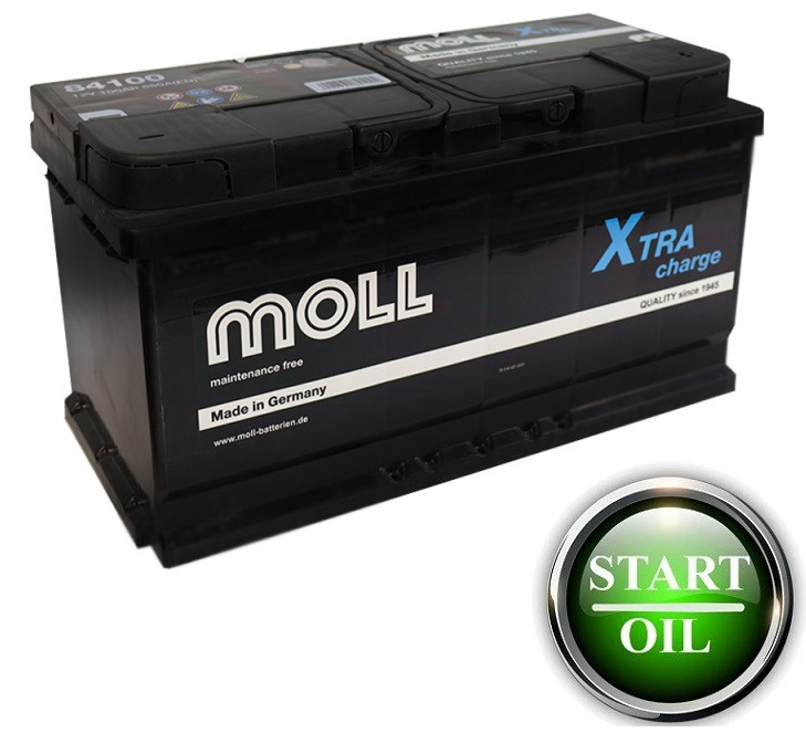 АКБ MOLL 100Ah 900A X-TRA Charge