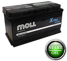 АКБ MOLL 100Ah 900A X-TRA Charge