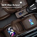 Автомобільний 8-портовий USB + Type-C зарядний пристрій 12-24V 40W LED дисплей QC3.0 PD3.0 ( код: WLX-A9S+ ), фото 10