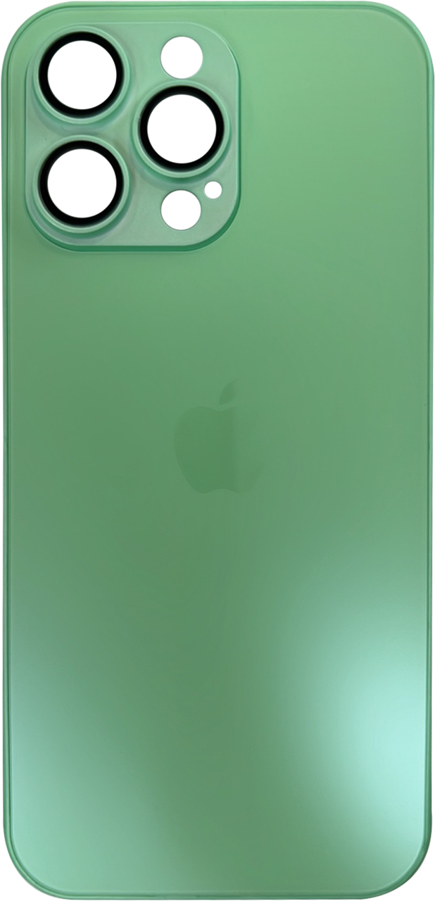 Накладка iPhone 14 Pro Max Sapphire Glass Matt light green