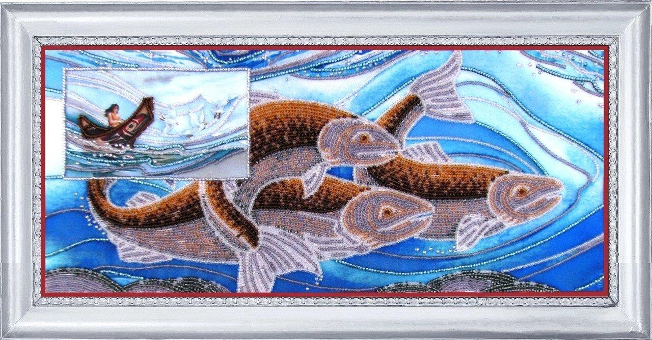 Набір для вишивання бісером ТМ Батерфляй Вірші води БФ СА 583
