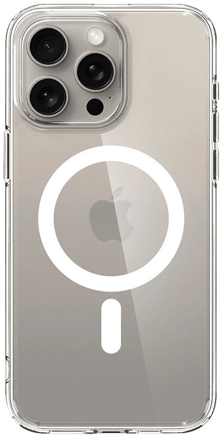 Накладка iPhone 15 Pro clear Neo Hybrid Crystal Spigen MagSafe