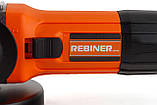 Кутова шліфмашина Rebiner RAG-1050 (125 мм), фото 5