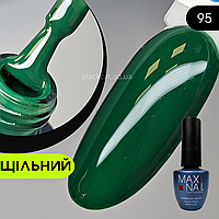 Гель лак темно-зелений Maxi Nail 8 ml №95