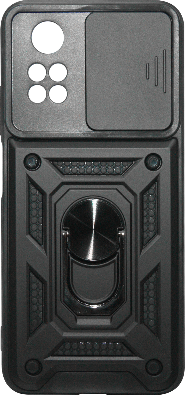 Накладка Xiaomi POCO M4 Pro 4G black Camshield Honor New