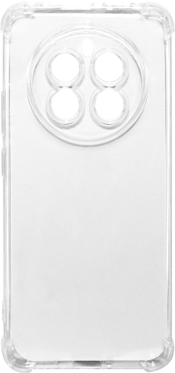 Силікон Realme 12+ 5G white 1.5mm Antishock
