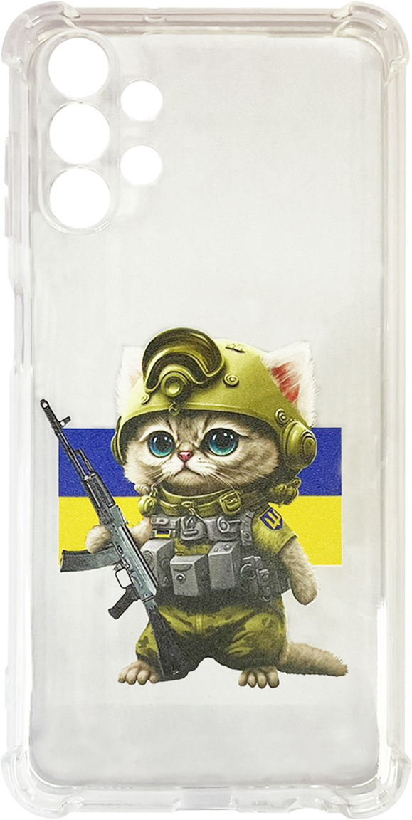 Силікон SA A135 clear Heroes of Ukraine Case