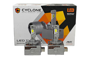 Світлодіодні led-лампи D3S Cyclone type 50 12000 lm 50 W 6000k комплект